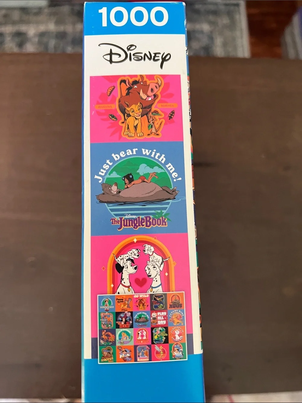 Disney Multi-Color Classic Characters 1000-Piece Puzzle